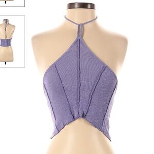 Urban Outfitters Purple Halter Top